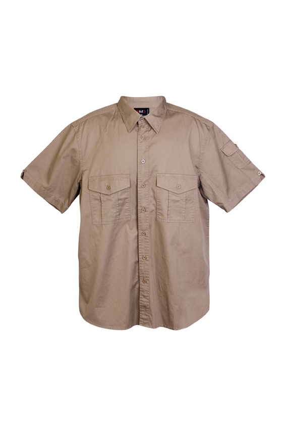 RAMO Drill Work Shirt in Khaki